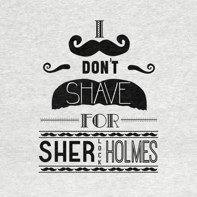 I don't shave for sherlock holmes by page394